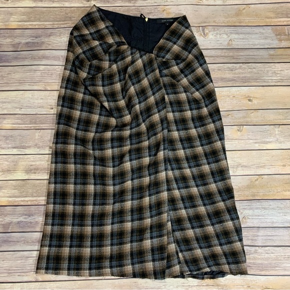 Marc Jacobs Tartan Plaid Twist Skirt - Picture 1 of 5